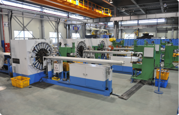 케이지 생산라인